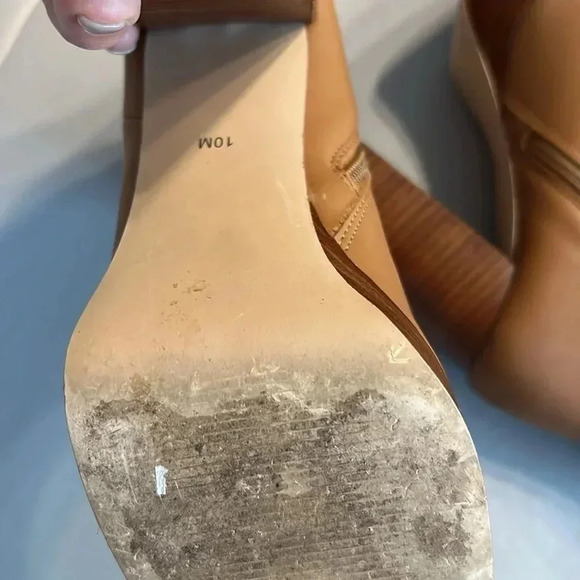 Madden Girl Autumn Platform Booties size 10m brown - Picture 5 of 7